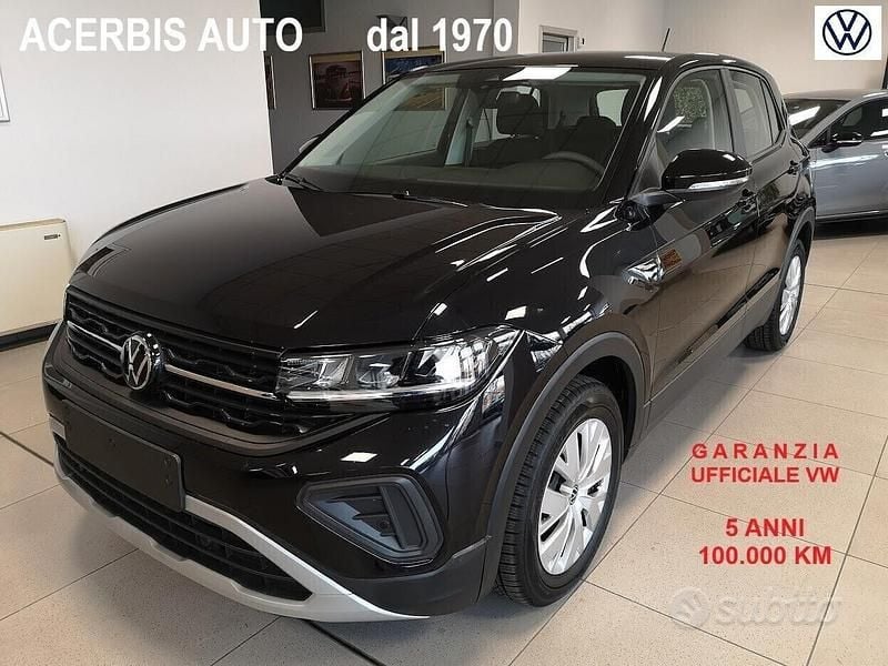 Usata VW T-Cross Life 95 CV (69 kW) 2025 Nero SUV
