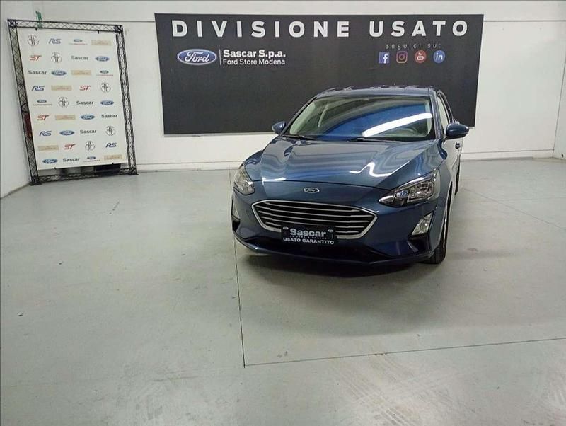Usata Ford Focus Business Edition 101 CV (74 kW) 2020 Blu metallizzato Berlina