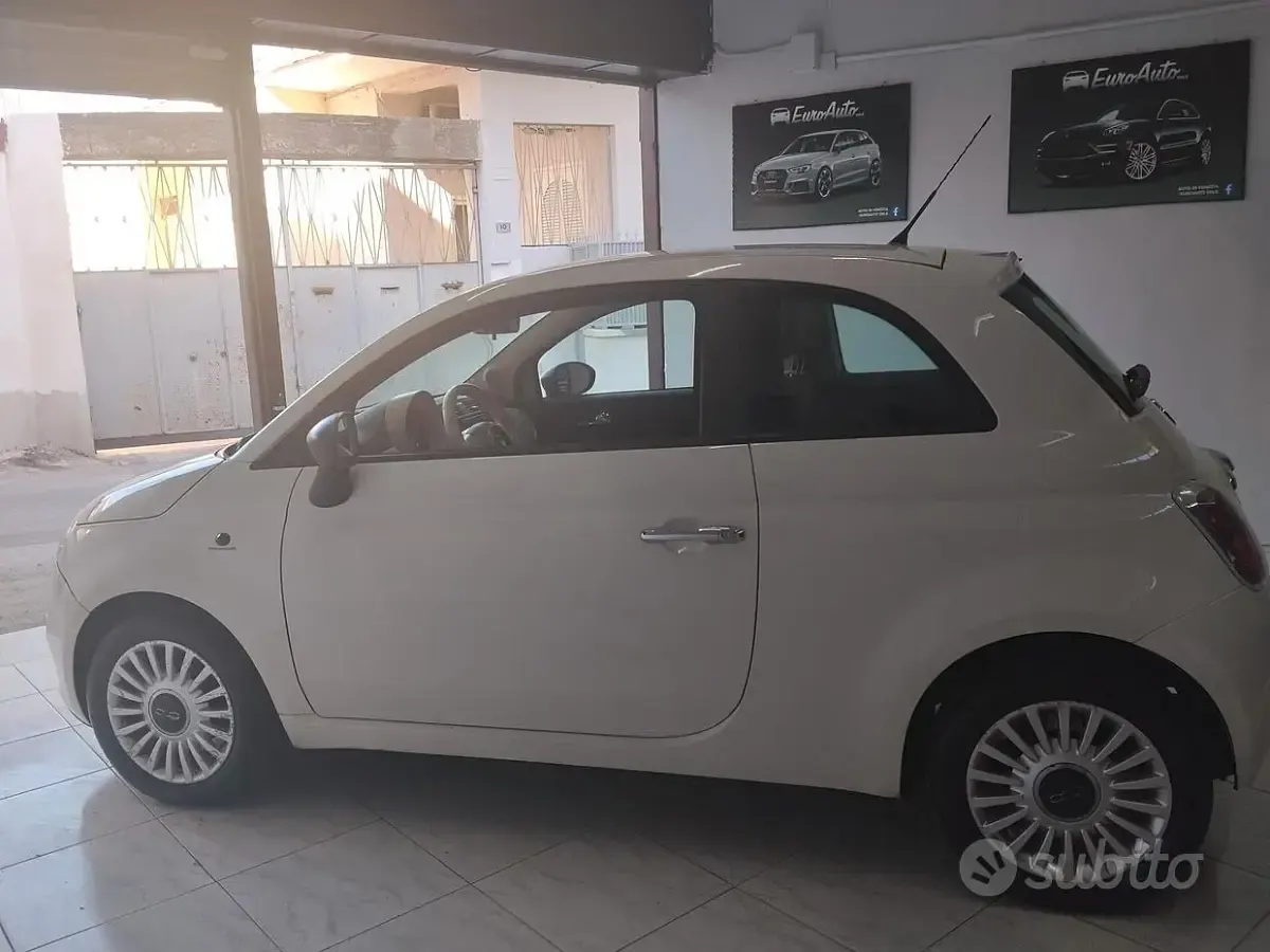 Usata Fiat 500 69 CV (50 kW) 2008 Bianco Berlina