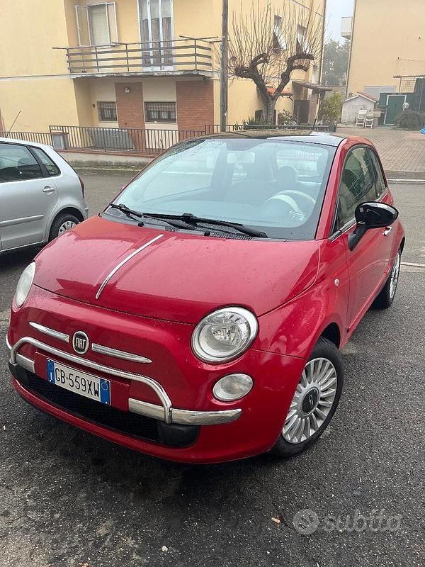 Usata Fiat 500 2008 Rosso
