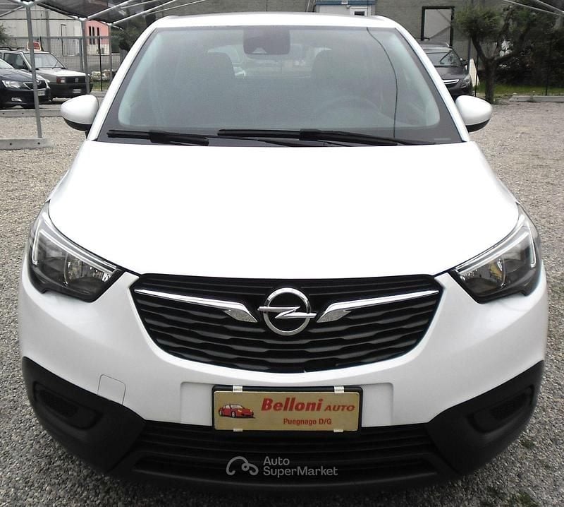 Usata Opel Crossland X 82 CV (60 kW) 2018 Bianco SUV