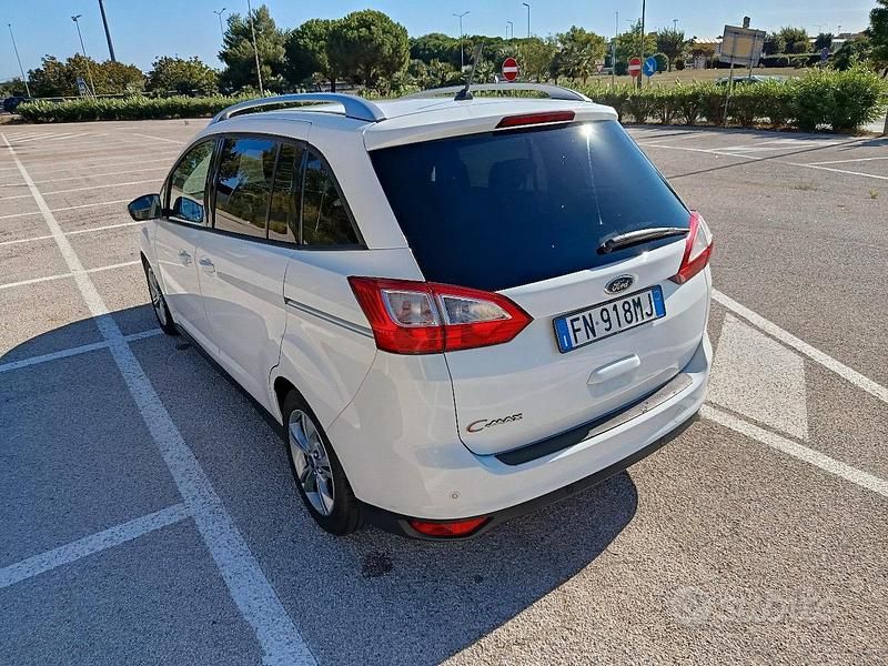 Usata Ford Grand C-Max 120 CV (88 kW) 2018 Bianco Monovolume