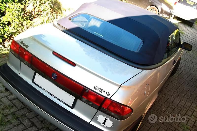 Usata Saab 9000 131 CV (96 kW) 1996 Grigio Berlina