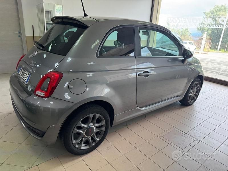 Usata Fiat 500S S 95 CV (69 kW) 2017 Grigio Utilitaria