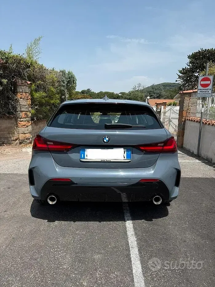Usata BMW 118 Luxury Line 150 CV (110 kW) 2020 Grigio Berlina