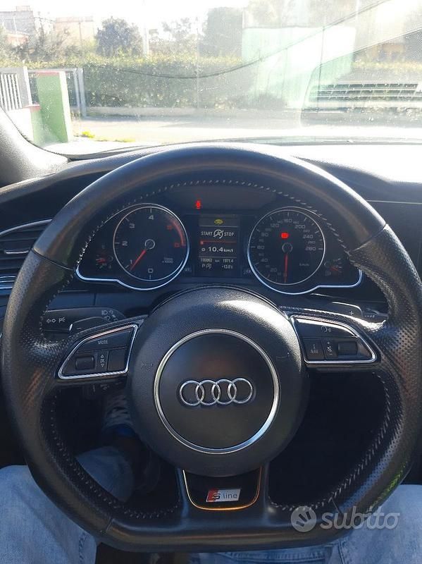 Usata Audi A5 S-Line 2015 Grigio Coupé