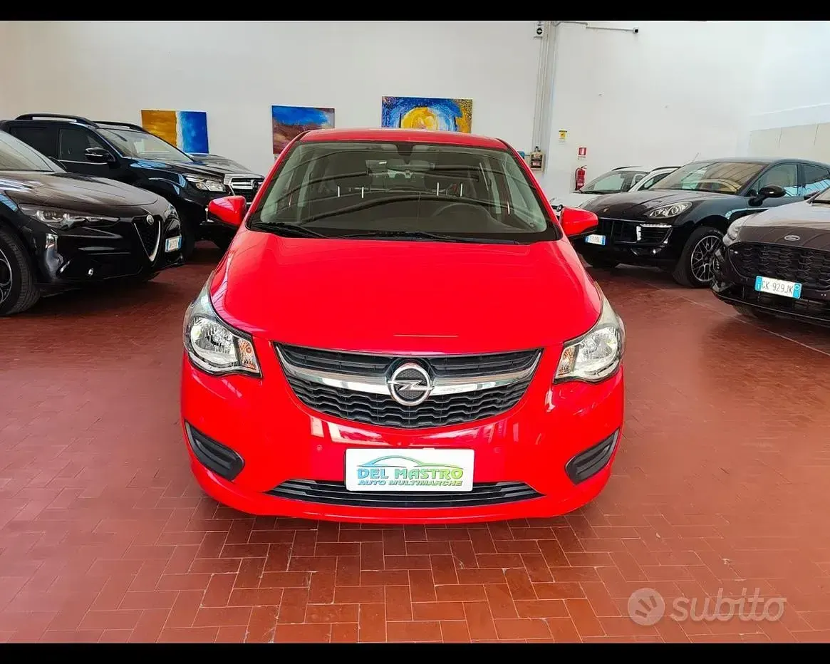 Usata Opel Karl 75 CV (55 kW) 2016 Rosso Utilitaria