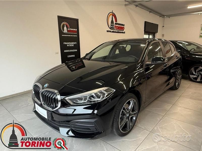 Usata BMW 118 Advantage 136 CV (100 kW) 2022 Nero Utilitaria