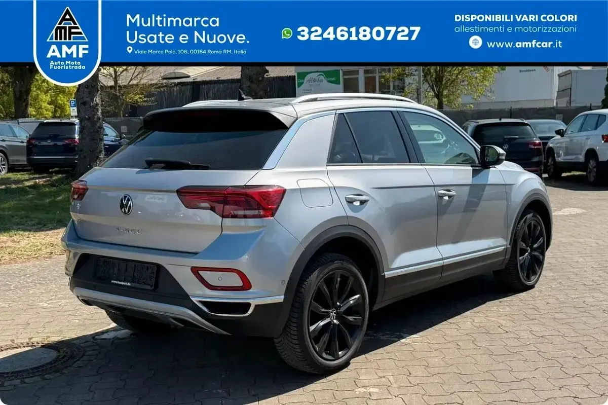Usata VW T-Roc Cabriolet Style 150 CV (110 kW) 2023 Argento Cabrio
