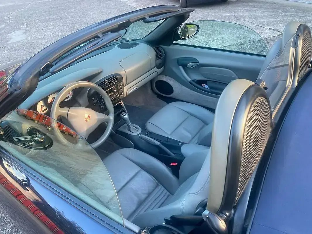 Usata Porsche 986 Boxster 228 CV (167 kW) 2003 Blu/azzurro Cabrio