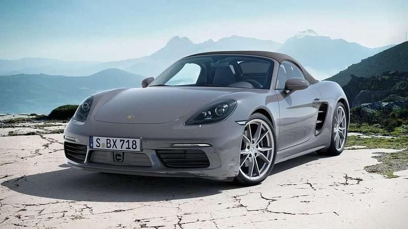 Usata Porsche Boxster 299 CV (219 kW) 2024 Grigio artico Cabrio