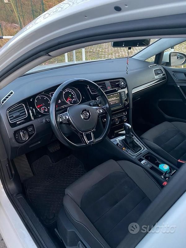 Usata VW Golf VII Highline 150 CV (110 kW) 2017 Bianco Berlina
