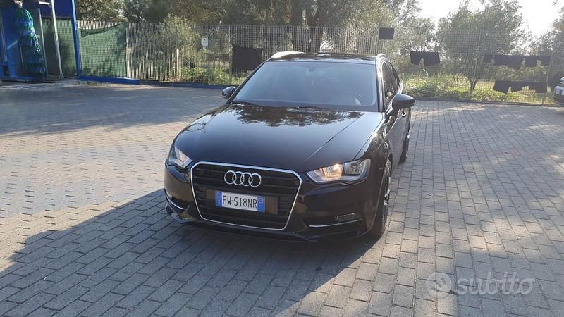 Usata Audi A3 150 CV (110 kW) 2016 Nero Berlina