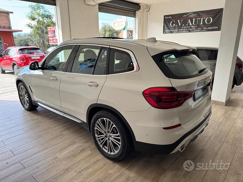 Usata BMW X3 Luxury Line 190 CV (139 kW) 2018 Bianco SUV