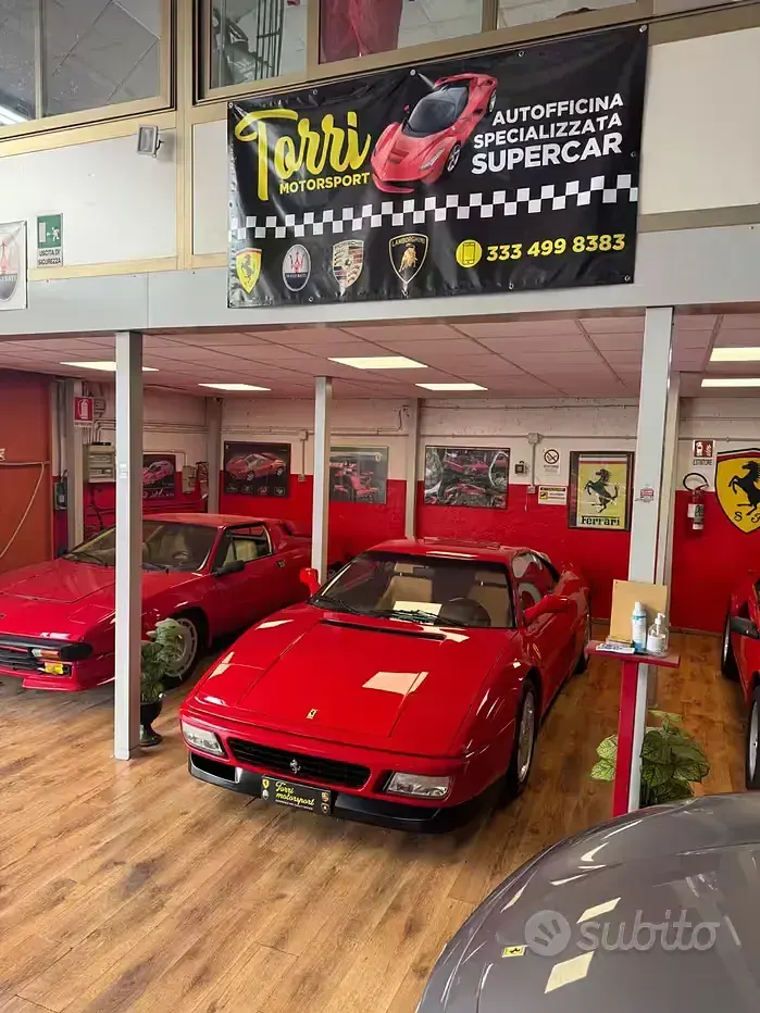 Usata Ferrari 348 295 CV (216 kW) 1990 Rosso Coupé