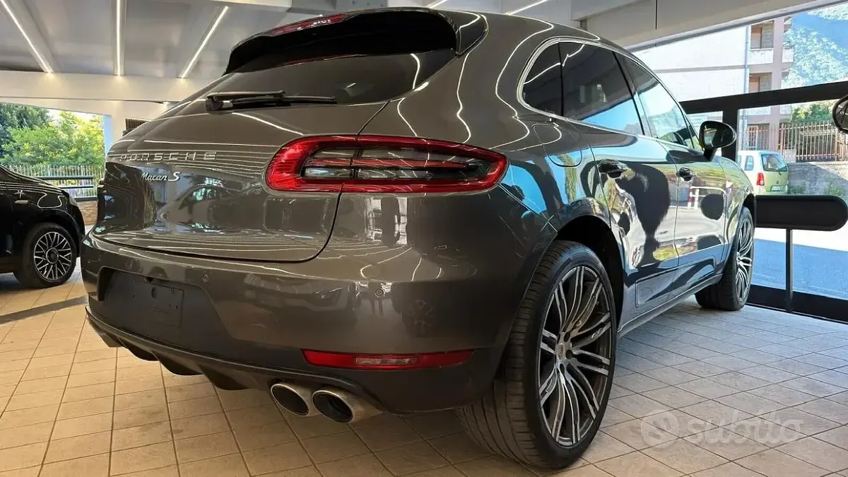 Usata Porsche Macan S Diesel 250 CV (183 kW) 2015 Grigio SUV