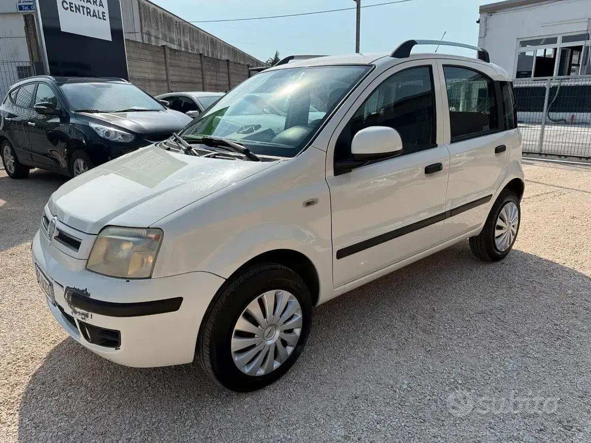Usata Fiat Panda Dynamic 60 CV (44 kW) 2010 Bianco Utilitaria