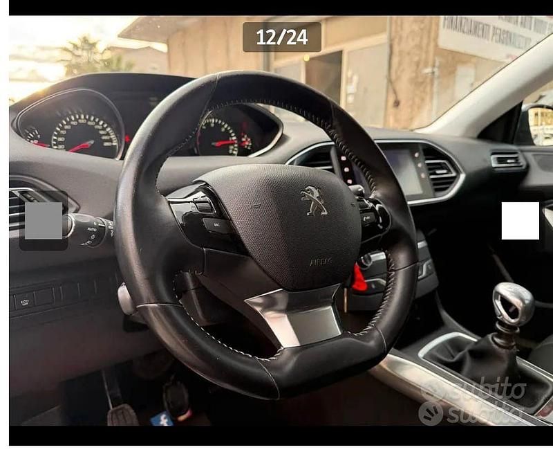 Usata Peugeot 308 GT-line 120 CV (88 kW) 2016 Grigio Berlina