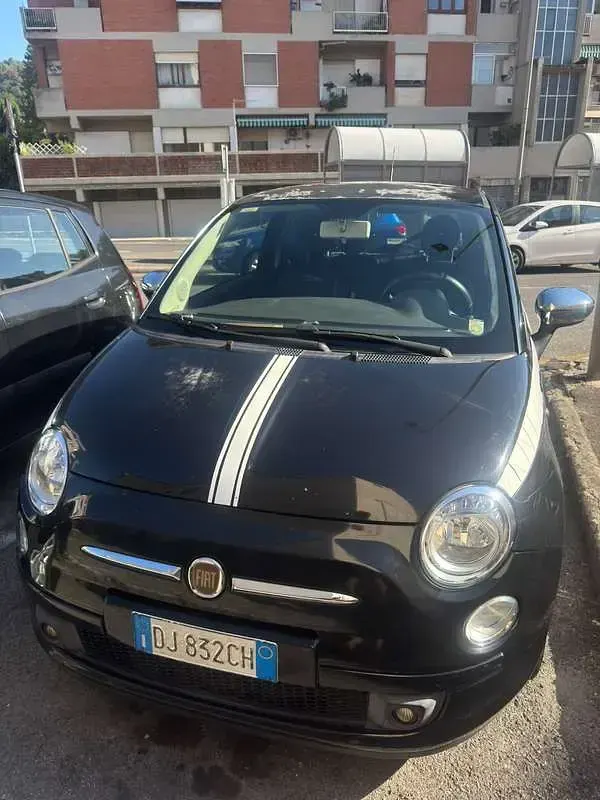 Usata Fiat 500 Pop 101 CV (74 kW) 2007 Nero Utilitaria