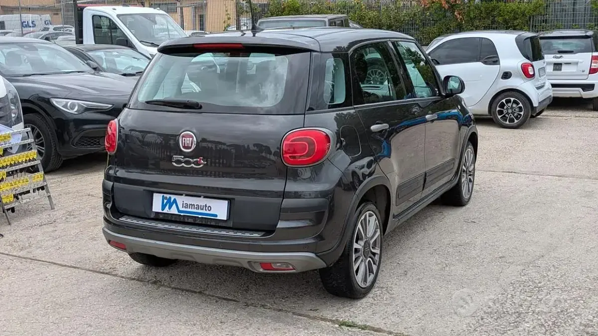 Usata Fiat 500L Cross 95 CV (69 kW) 2020 Grigio antracite Monovolume