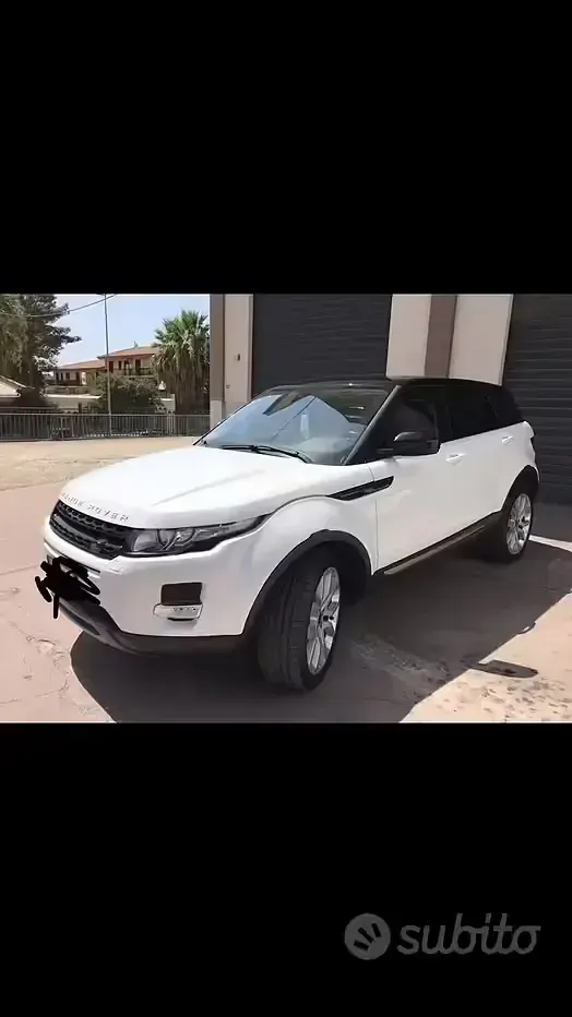 Usata Land Rover Range Rover evoque 190 CV (139 kW) 2015 Bianco SUV