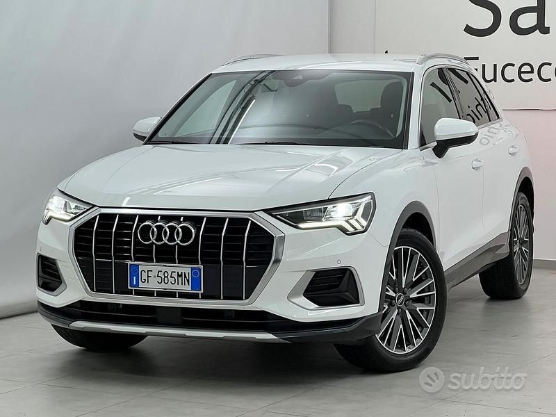Usata Audi Q3 Advanced 150 CV (110 kW) 2021 Bianco SUV