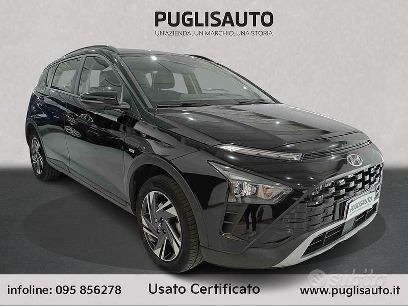 Nero Usata 2022 Hyundai Bayon SUV | 18.500 € (Molto cara) - Immagine 1/4
