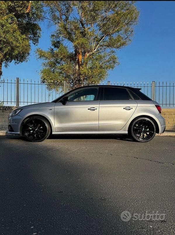 Usata Audi A1 Sportback S-Line 122 CV (89 kW) 2016 Grigio Utilitaria