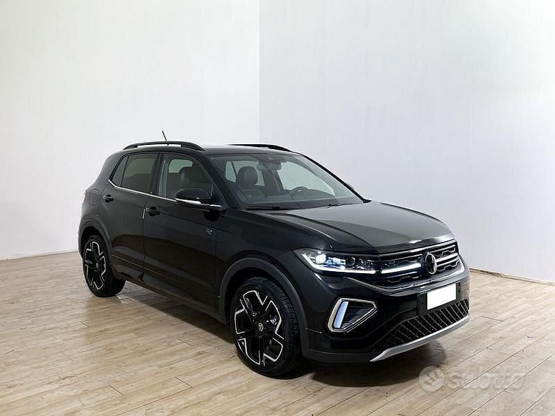 Nuova VW T-Cross R-line Plus 115 CV (84 kW) 2025 Nero SUV