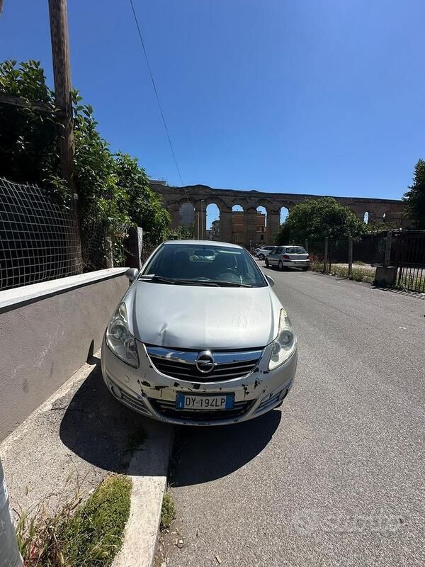 Usata Opel Corsa 75 CV (55 kW) 2009 Grigio Utilitaria