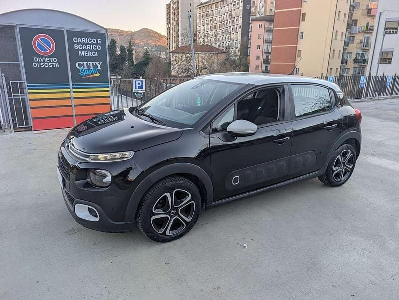 Nero Usata 2018 Citroën C3 Feel Tre volumi | 8900 € (Buon prezzo) - Immagine 1/4