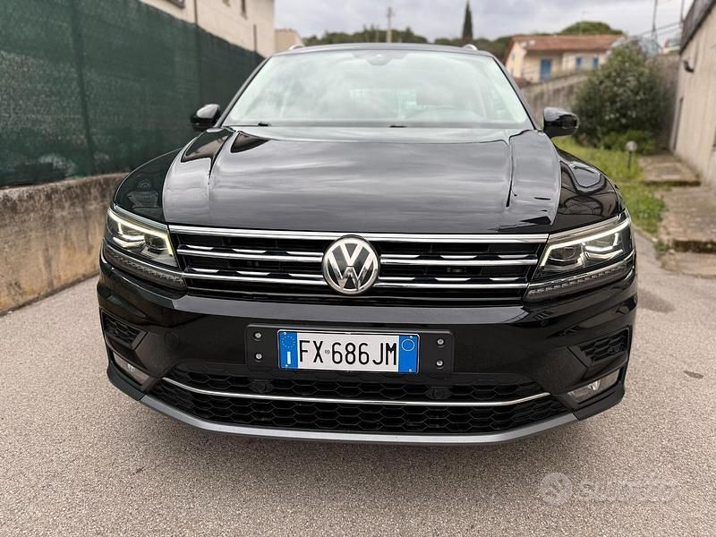 Usata VW Tiguan Advance 150 CV (110 kW) 2019 Nero SUV