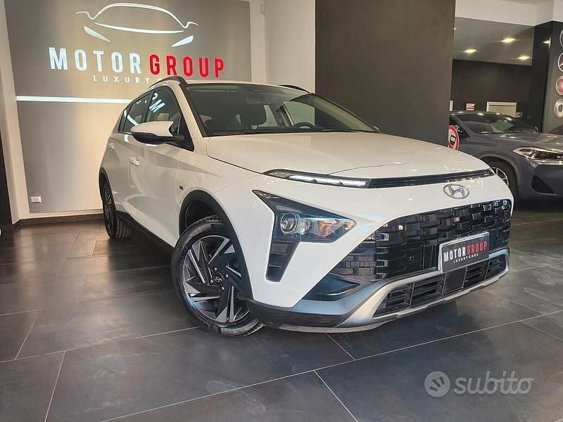 Usata Hyundai Bayon 82 CV (60 kW) 2023 Bianco SUV