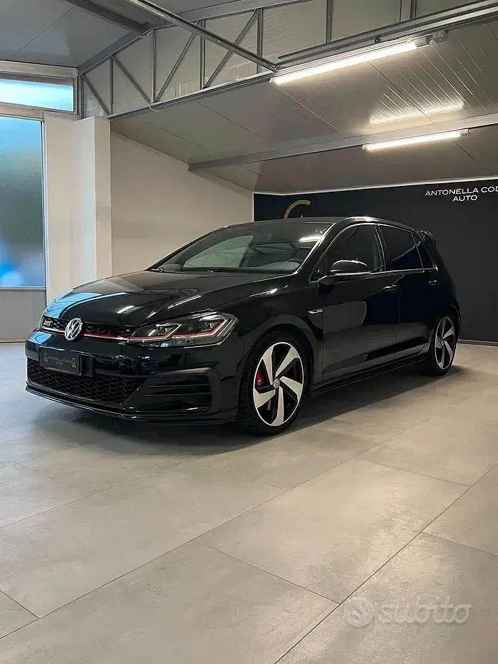 Usata VW Golf VII GTI 245 CV (180 kW) 2018 Nero Berlina