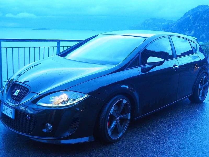 Usata Seat Leon FR 170 CV (125 kW) 2008 Nero Berlina