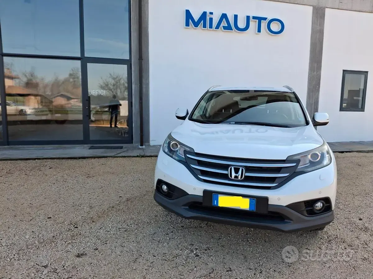 Usata Honda CR-V Elegance 120 CV (88 kW) 2015 Bianco SUV