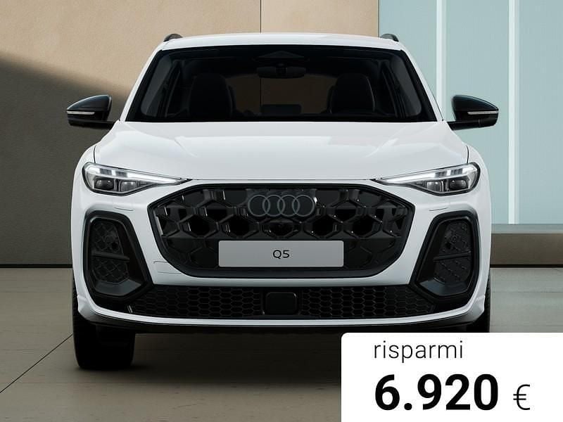 Nuova Audi Q5 S-Line 204 CV (150 kW) 2025 Bianco ghiacciaio metallizzato SUV