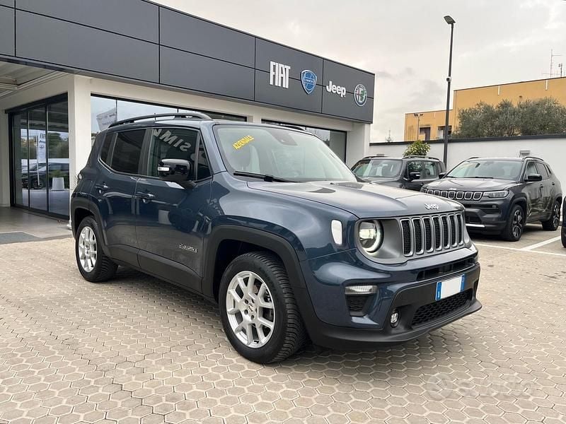 Usata Jeep Renegade Limited 131 CV (96 kW) 2023 Blu SUV