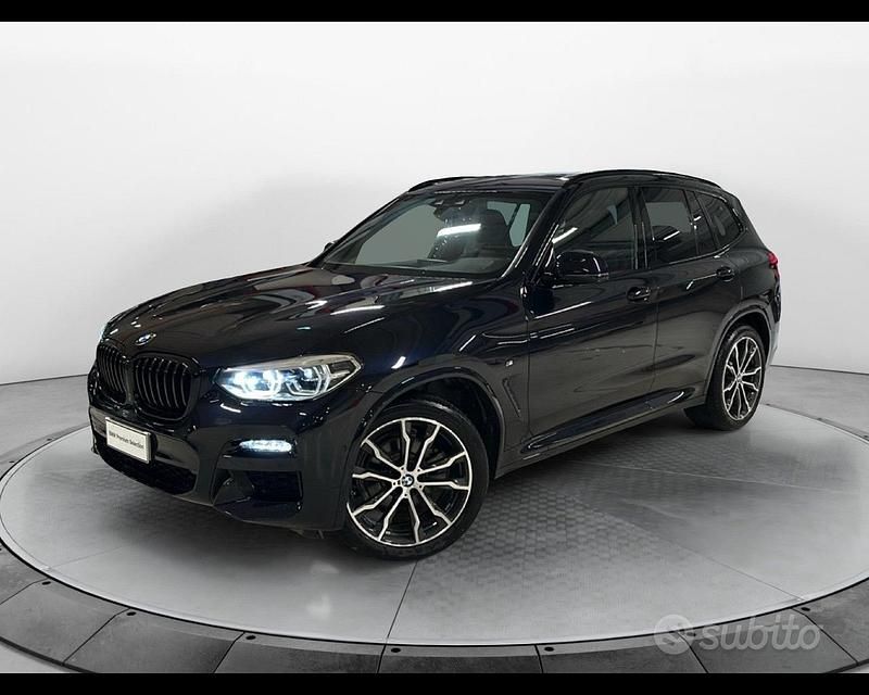 Usata BMW X3 M Sport 190 CV (139 kW) 2021 Nero SUV