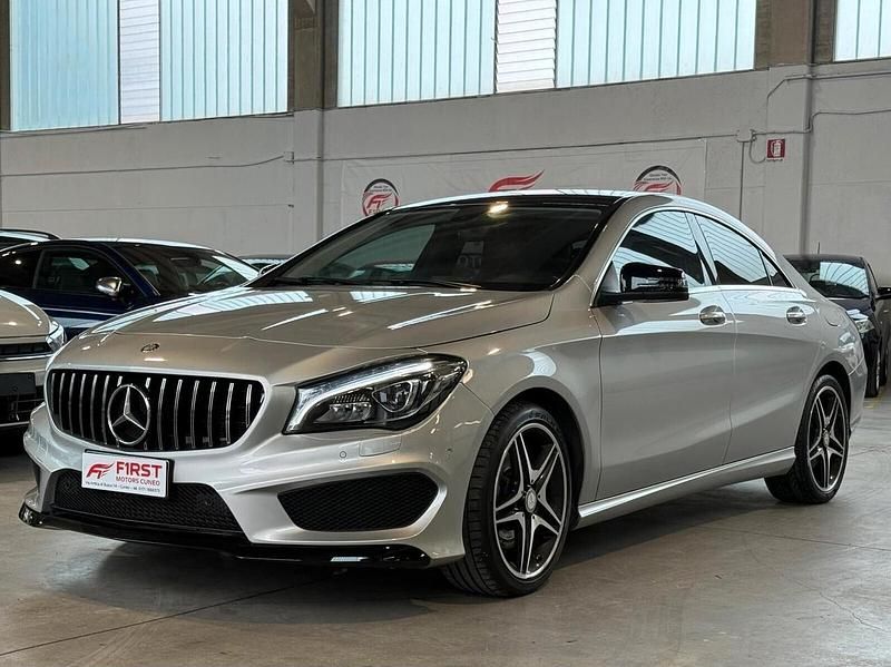 Usata Mercedes CLA250 Premium 211 CV (155 kW) 2014 Argento Berlina