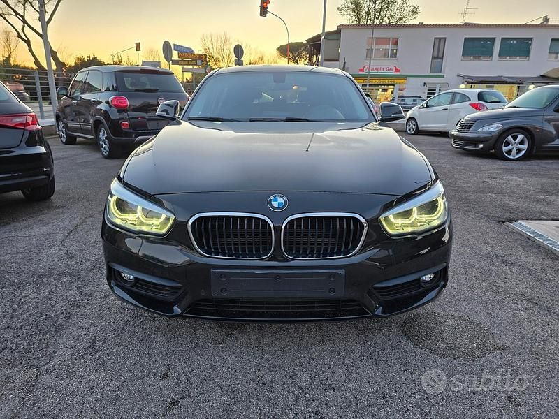 Usata BMW 116 Advantage 116 CV (85 kW) 2017 Nero Utilitaria