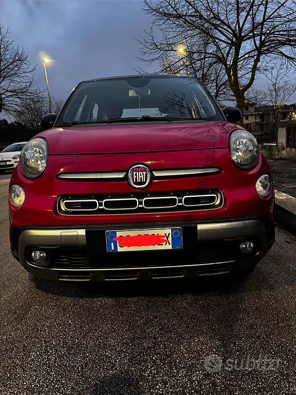 Usata Fiat 500L 95 CV (69 kW) 2022 Rosso Monovolume