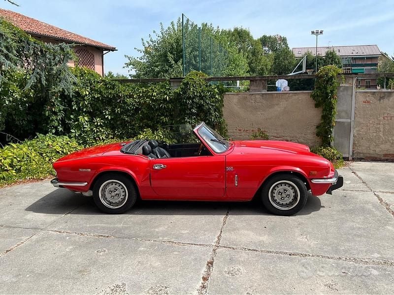 Usata Triumph Spitfire 1970 Rosso Cabrio