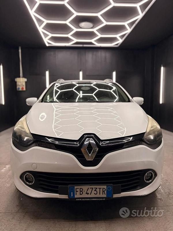 Usata Renault Clio GrandTour 75 CV (55 kW) 2015 Bianco Station wagon