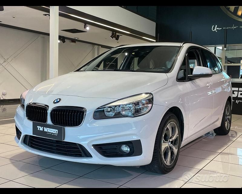 Bianco Usata 2016 BMW 216 Sport Line Station wagon | 11.500 € (Ottimo prezzo) - Immagine 1/4