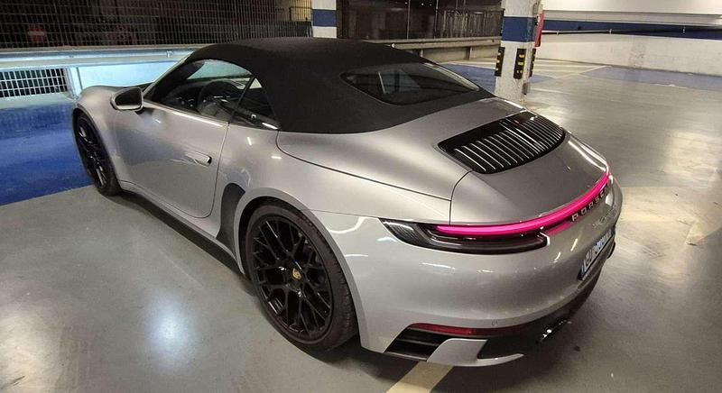 Usata Porsche 911 Carrera 4S Cabriolet 450 CV (330 kW) 2019 Argento Cabrio