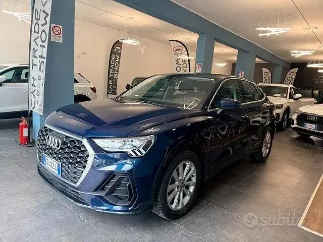 Usata Audi Q3 Sportback Business Plus 150 CV (110 kW) 2020 Blu SUV