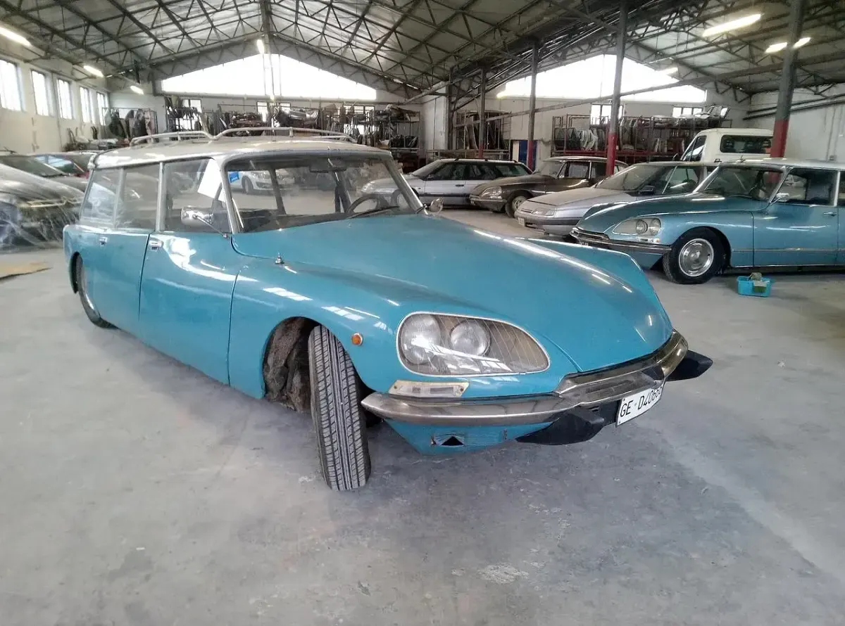 Usata Citroën DS 103 CV (75 kW) 1973 Blu Station wagon