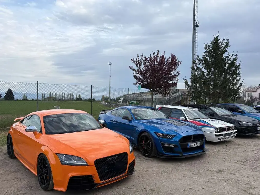 Usata Audi TTS 370 CV (272 kW) 2008 Arancione Coupé
