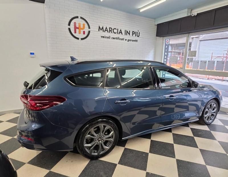 Usata Ford Focus ST-Line 125 CV (91 kW) 2023 Blu Station wagon